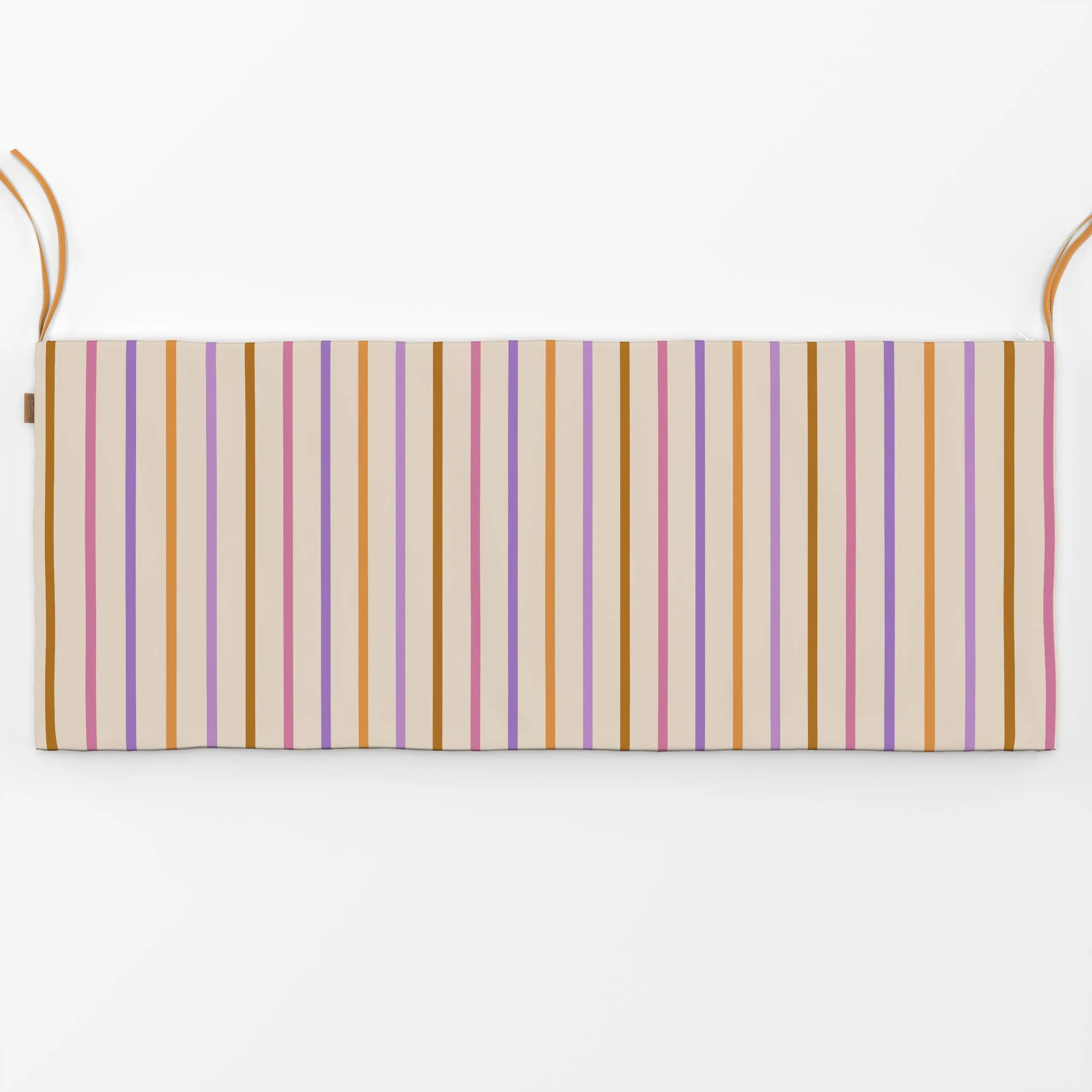 Bankauflage Streifen Bunt - Frühling, Sommer, Ostern - von „Studio Kesse"