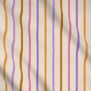 Meterware Streifen Bunt