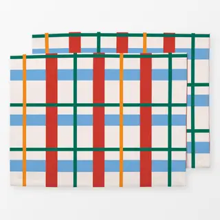 Tischset Christmas Plaid