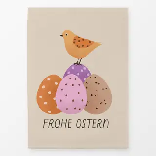 Geschirrtücher Vogel Frohe Ostern