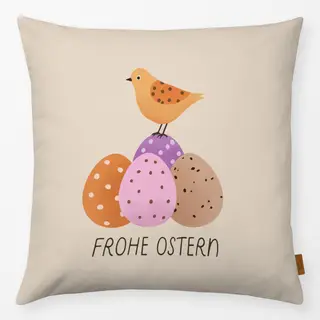 Kissen Vogel Frohe Ostern
