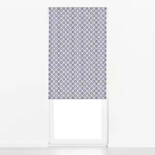 Raffrollo Azulejo Blaue Fliesen