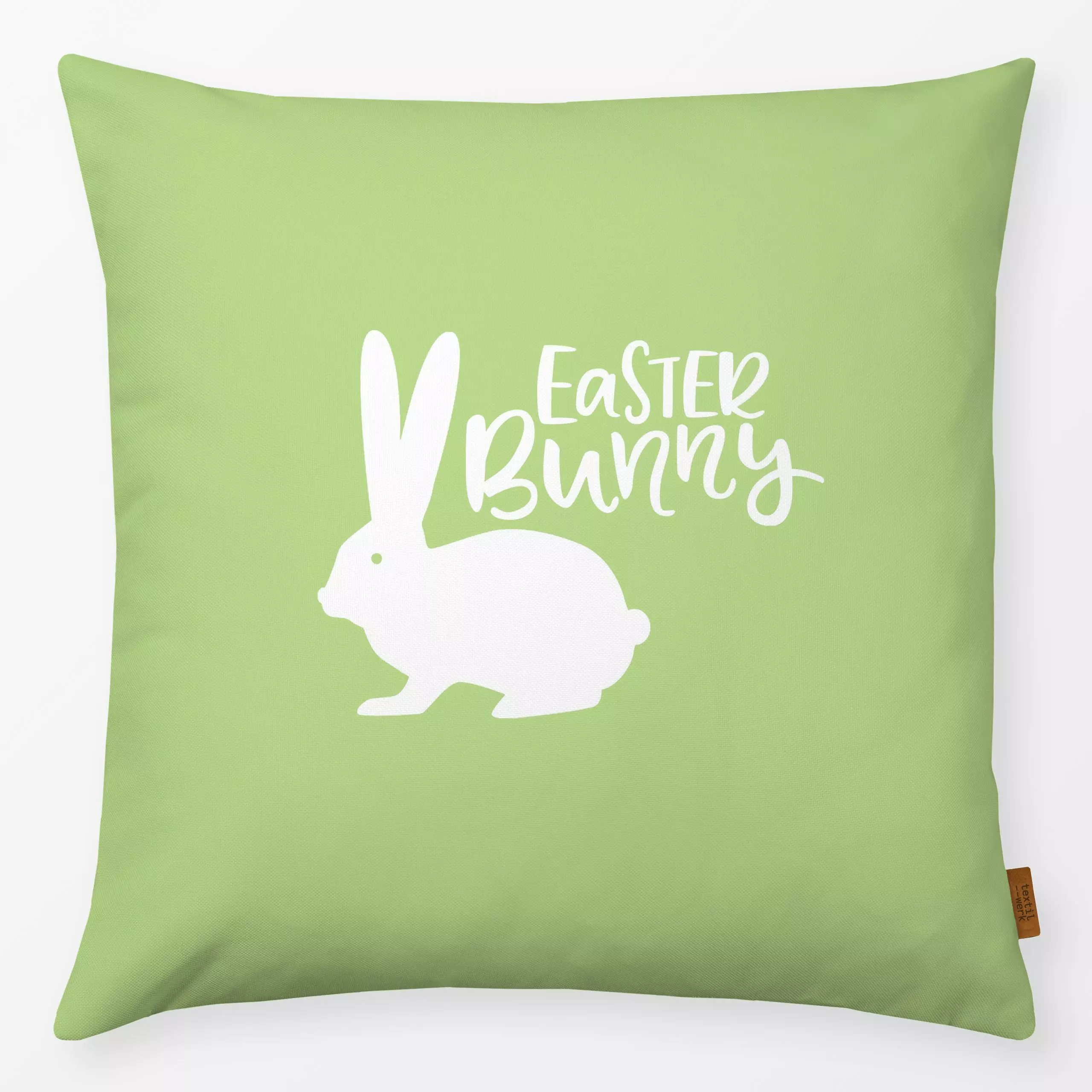 Kissen Easter Bunny - Osterhase - Frühling, Tiere, Sprüche & Schriftzüge - von „Uta Naumann"; Natur, Hase, Tiere, niedlich, ...