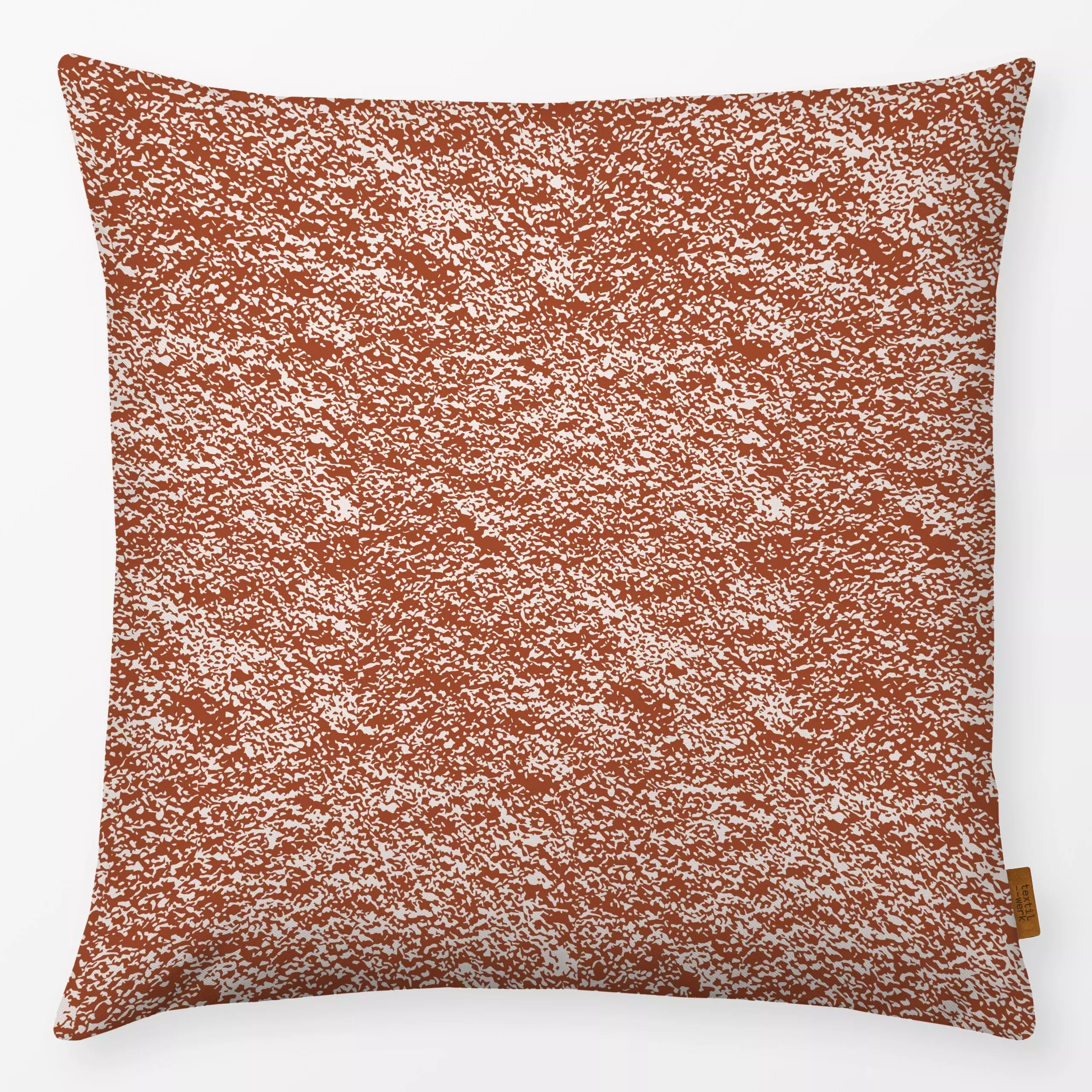 Kissen Kaffee Coffee Textur Braun - Herbst, Symbole & Muster - von „Kathrin Woo"; boho, abstrakt, Kaffee, modern, Coffee, De...