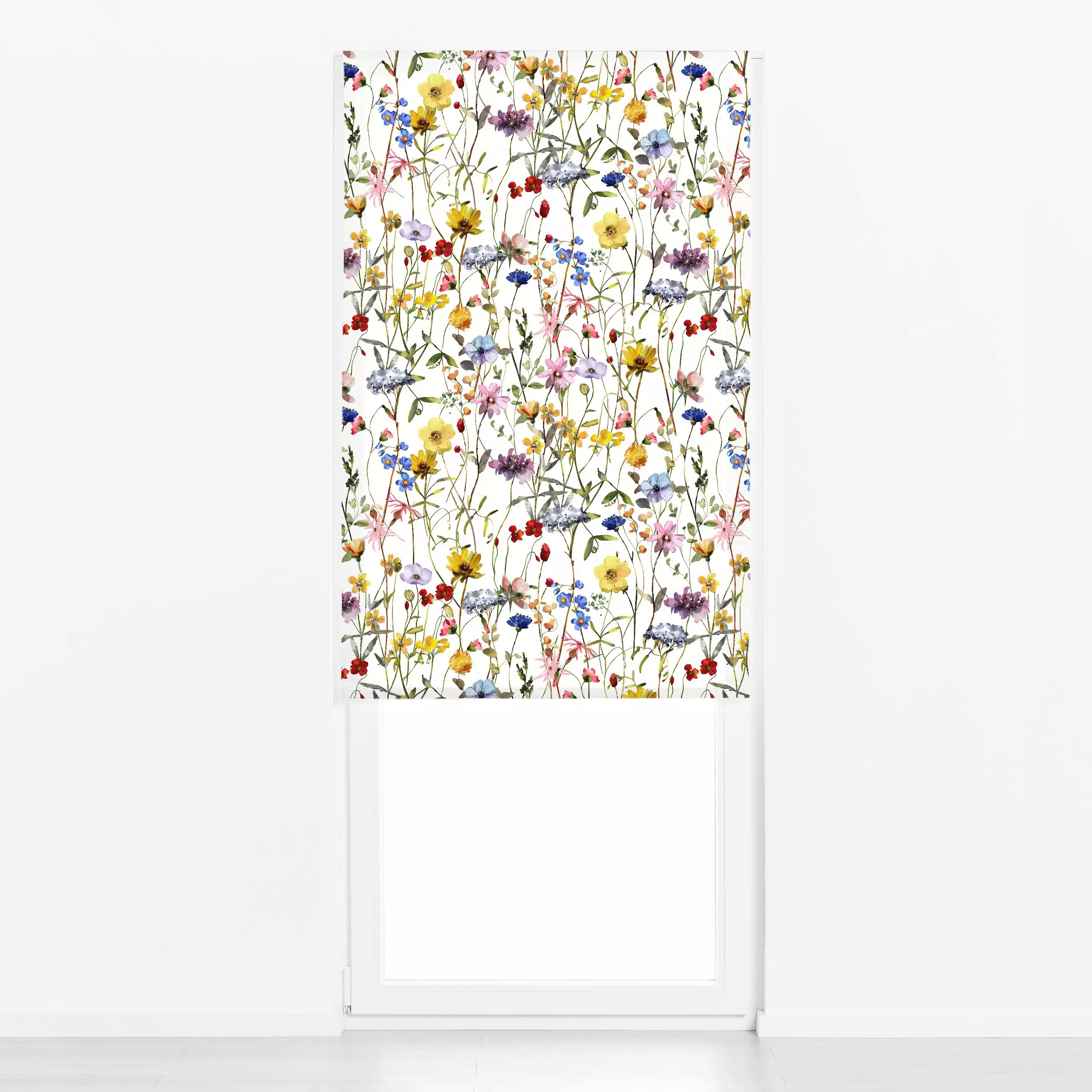 Raffrollo Wildeste Wildblumen Wiese 3 - Blumen & Florales, Sommer, Pflanzen & Botanik - von „Uta Naumann"; Natur, Blumen, Ga...