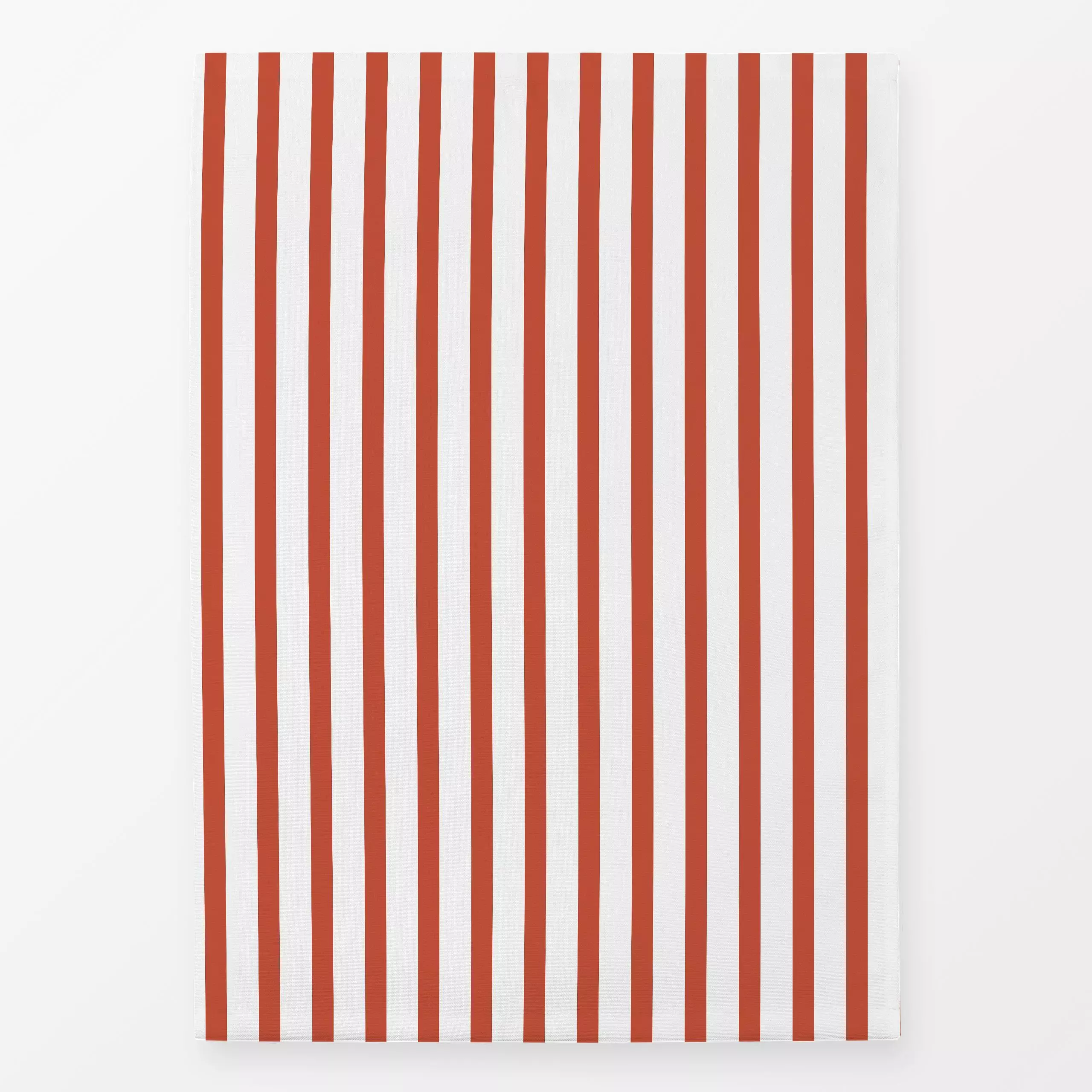 Geschirrtücher Blockstreifen Rot Orange Weiss - Sommer, Symbole & Muster - von „Mareen Heinz"; Streifen, Strand, Sommer, rot...