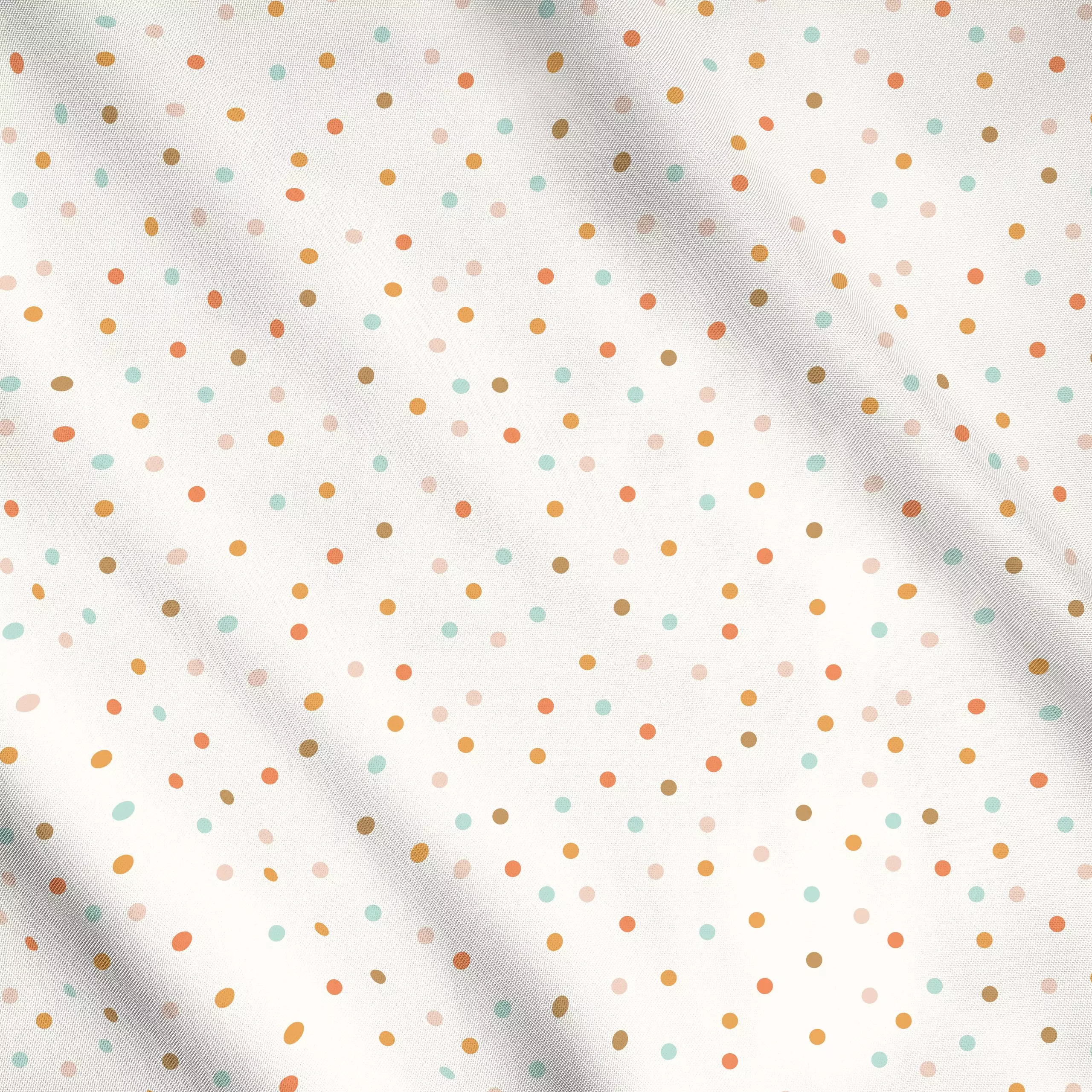 Meterware Confetti retro bunt, gemustert, fürs Kinderzimmer, von Kathrin Woo