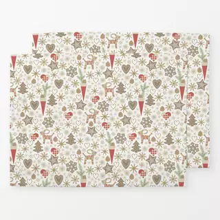 Tischset Skandinavische Weihnachten