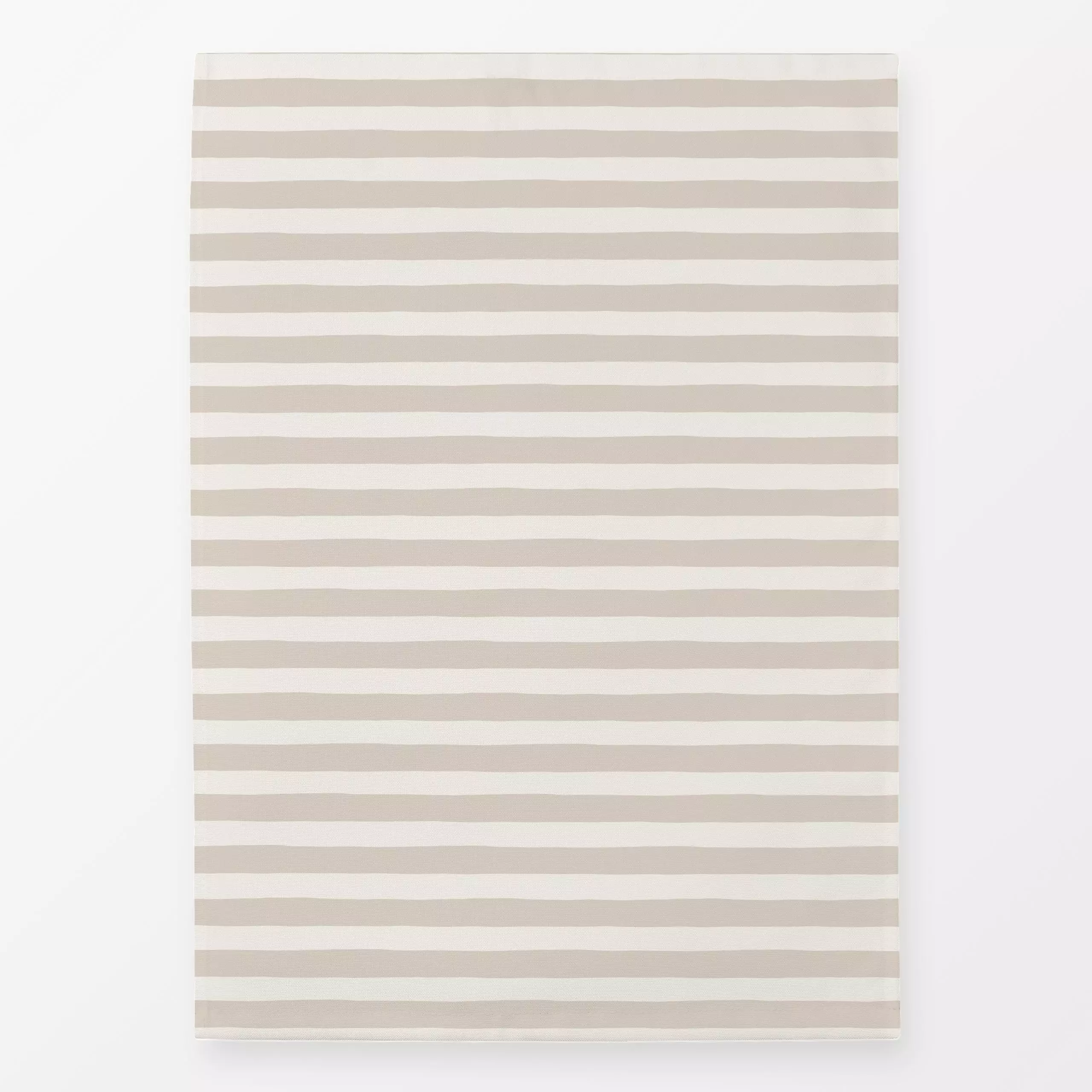 Geschirrtücher Schmale Streifen beige - Symbole & Muster - von „Studio Kesse"; Linien, Streifen, gestreift, Gartendeko, Stre...