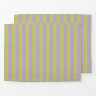 Tischset Cabana Streifen grün lila