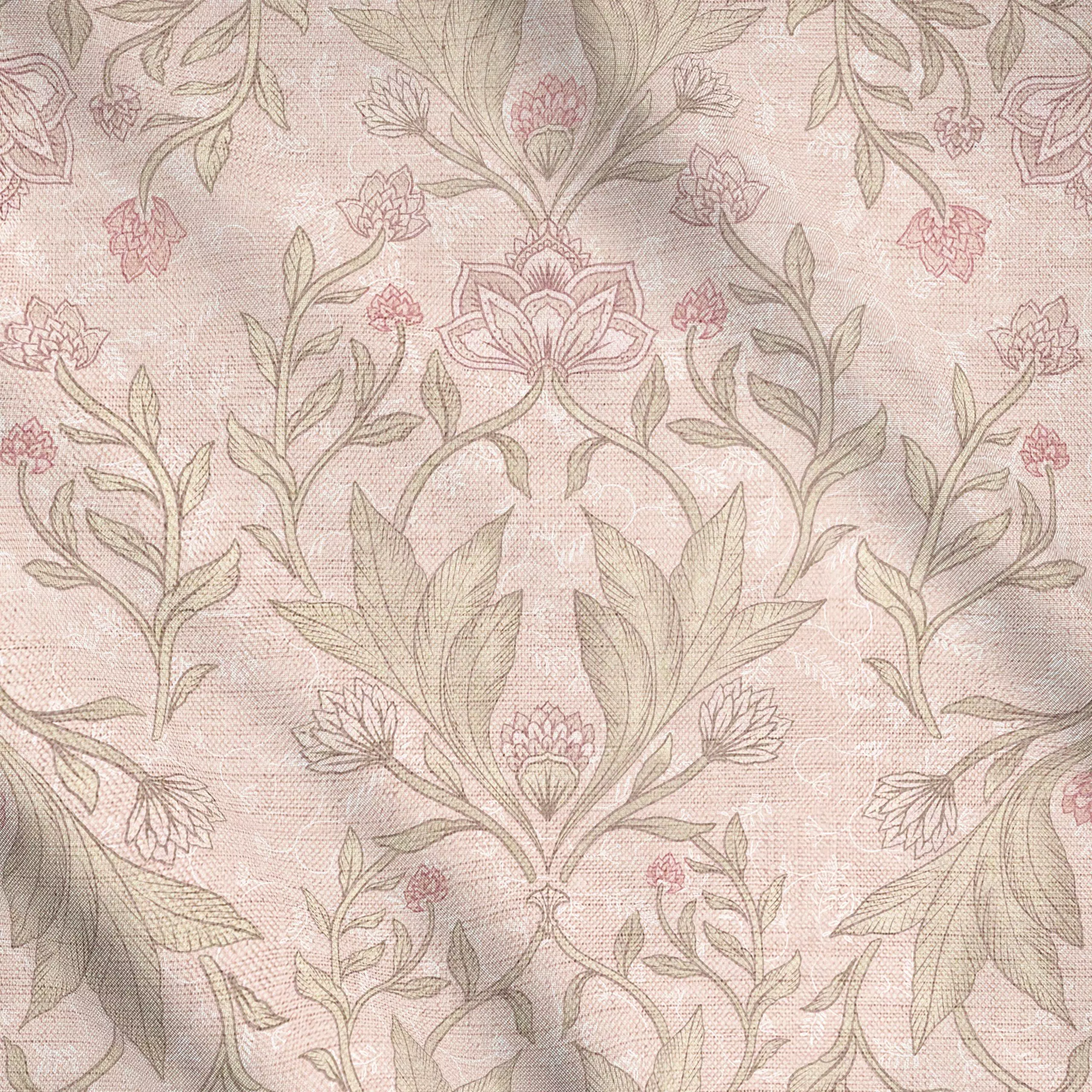 Meterware Frühlings Florale Damask - Blumen & Florales, Frühling, Retro & Vintage - von „Bloomery Decor"; Blumen, floral, vi...