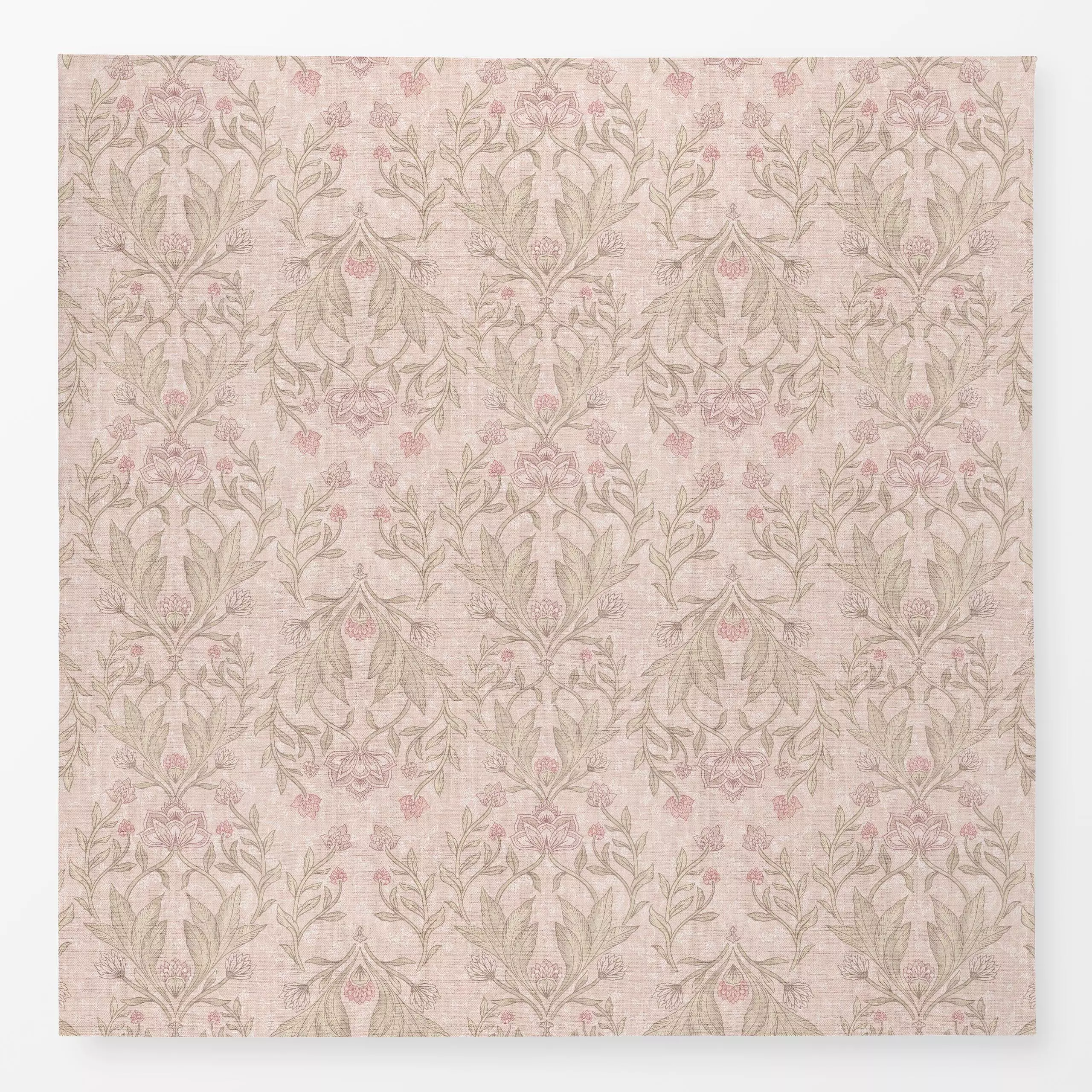 Tischdecke Frühlings Florale Damask, Blumen, Frühling, von Bloomery Decor