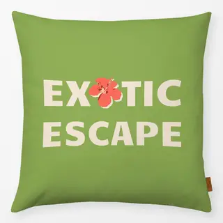 Kissen Exotic Escape green