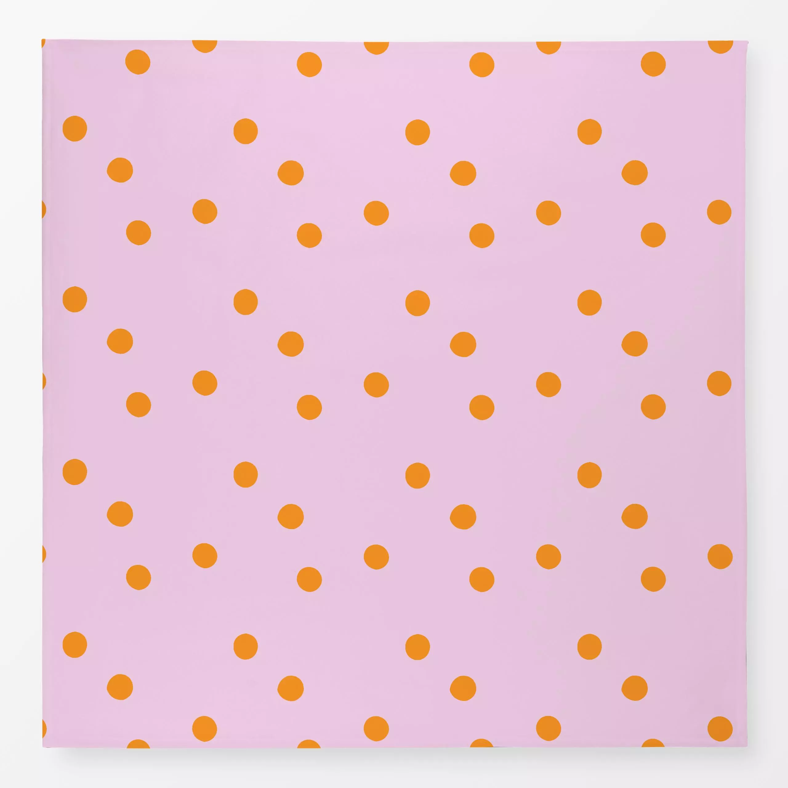Tischdecke Glücklich in rose, gemustert, von Julia Reyelt