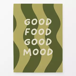 Geschirrtücher Good Food Good Mood Wellen