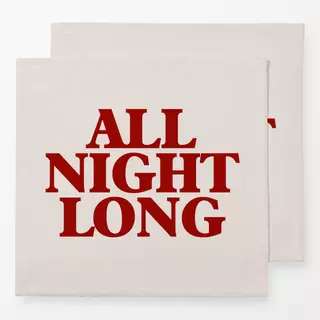 Servietten All Night Long