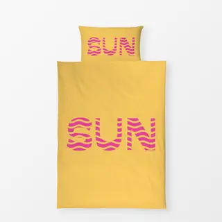 Bettwäsche Sun Waves Pink