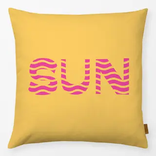 Kissen Sun Waves Pink