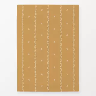 Geschirrtücher Little leaves gelb