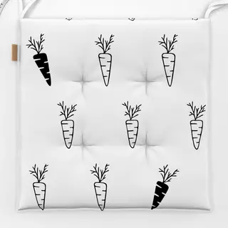 Sitzkissen Möhren