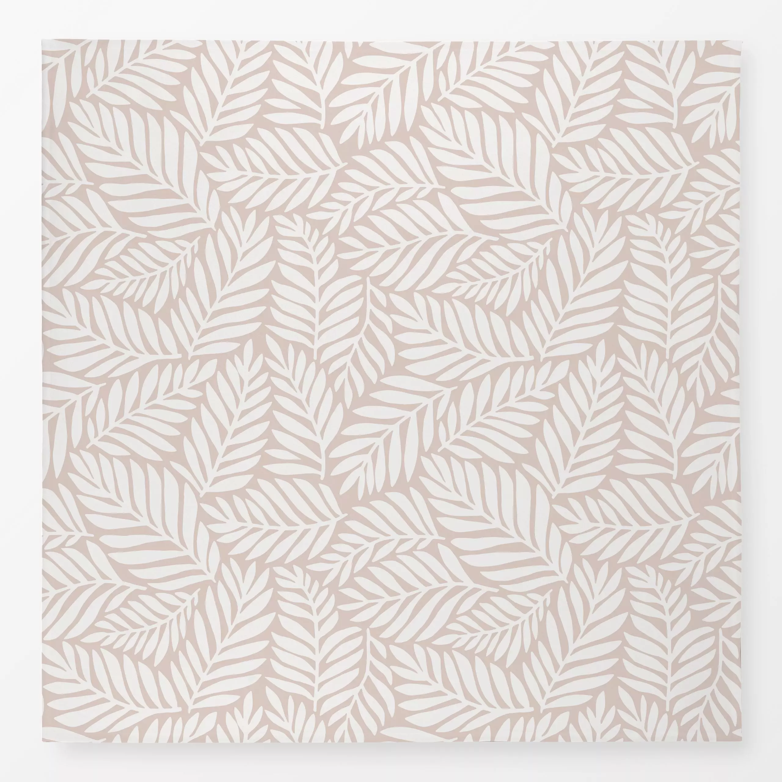 Tischdecke Palmenblätter Beige - Blumen & Florales, Pflanzen & Botanik - von „Studio Kesse"; Blatt, Blätter, Pflanzen, Palme...