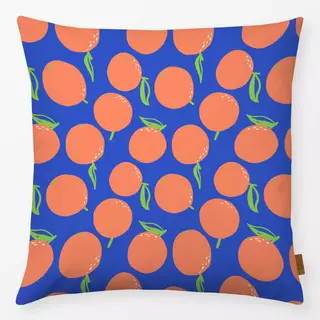 Kissen Juicy Oranges blue