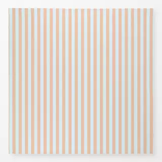 Tischdecke Apricot Hellblau Gestreift