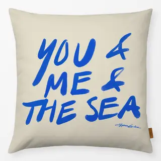Kissen You and Me and the Sea