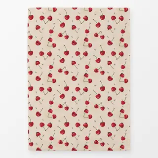 Geschirrtücher Kirschen & Ameisen Muster