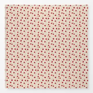 Tischdecke Kirschen & Ameisen Muster