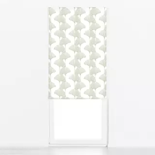 Raffrollo Ginko Grün