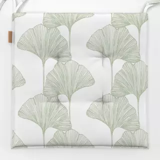 Sitzkissen Ginko Grün