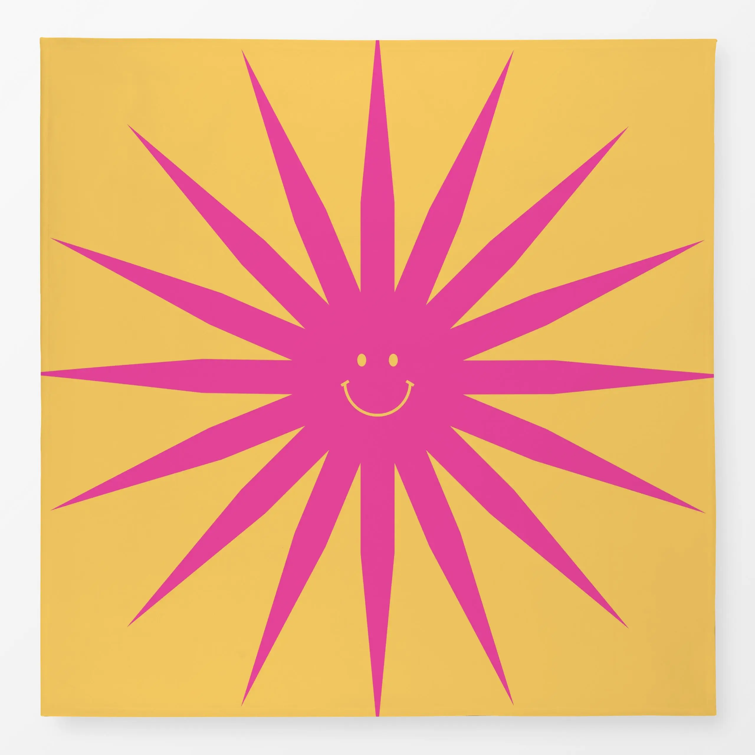 Tischdecke Sun Shine SmileSmiley, fürs Kinderzimmer, Sommer, von Jana Moßmann