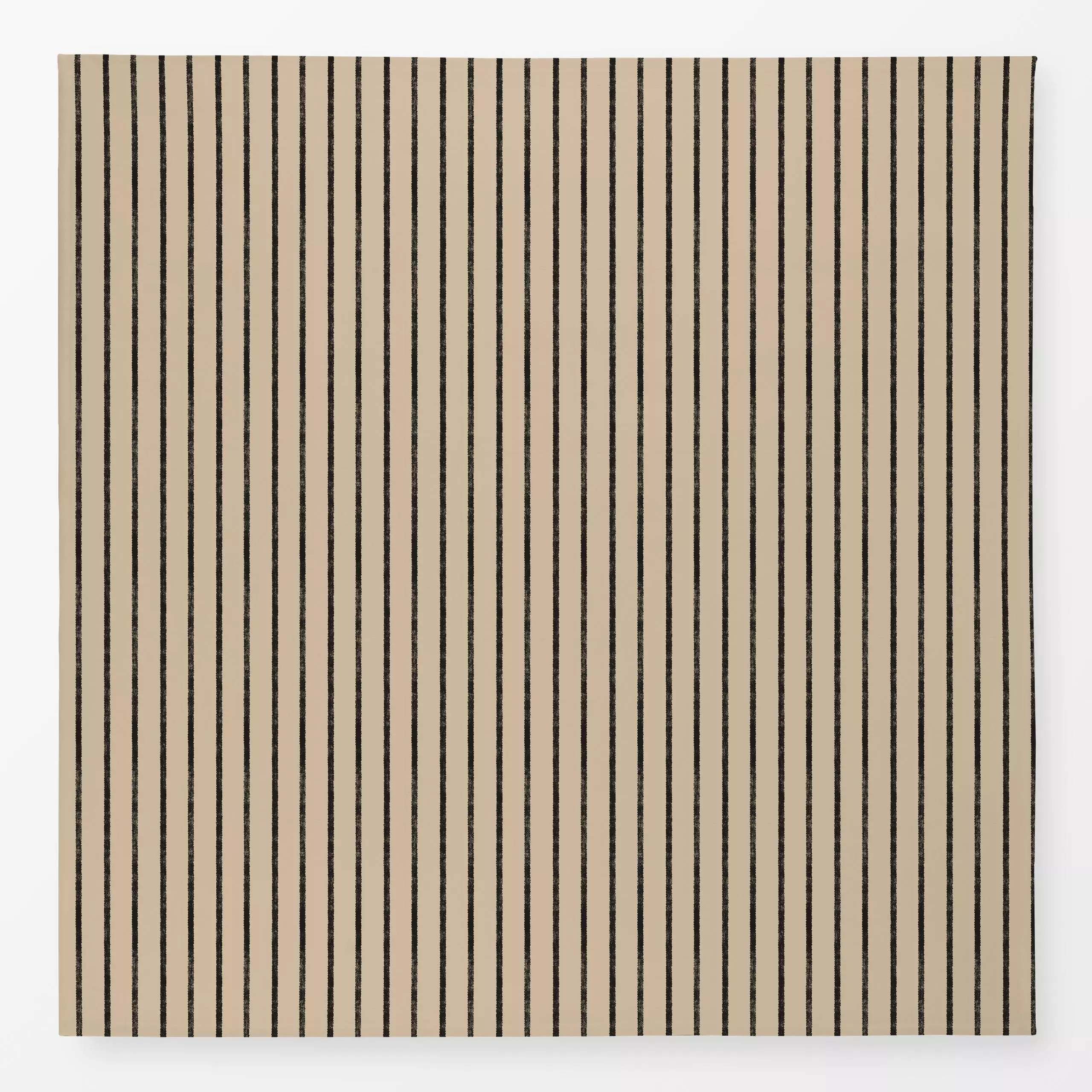 Tischdecke Stripes dark sand black - Symbole & Muster - von „Studio Kesse"; marrokko, boho, minimal, Linien, Streifen, Scand...