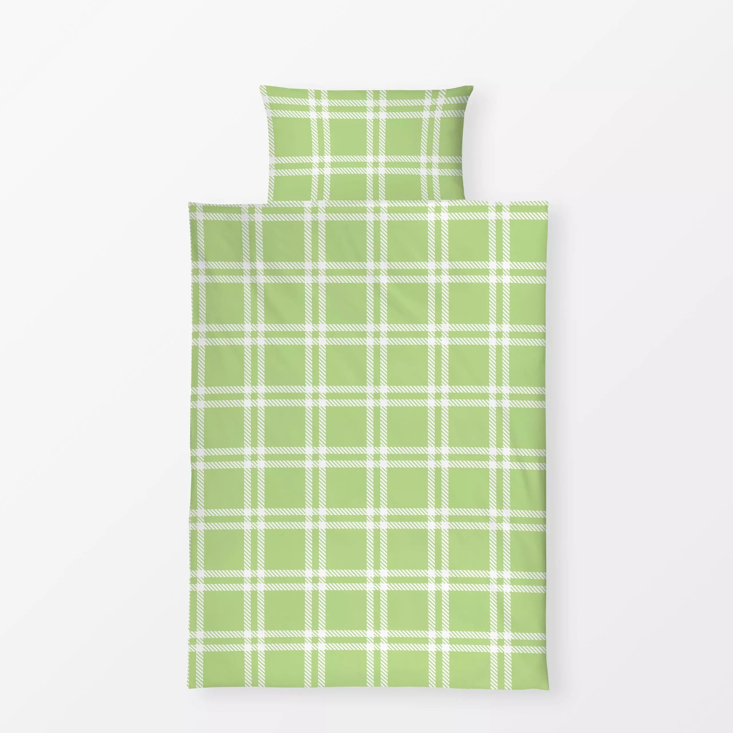 Bettwäsche Ostern Karoliebe - Frühling, Symbole & Muster - von „Uta Naumann"; niedlich, Ostern, grid, Karo, minimalistisch, ...