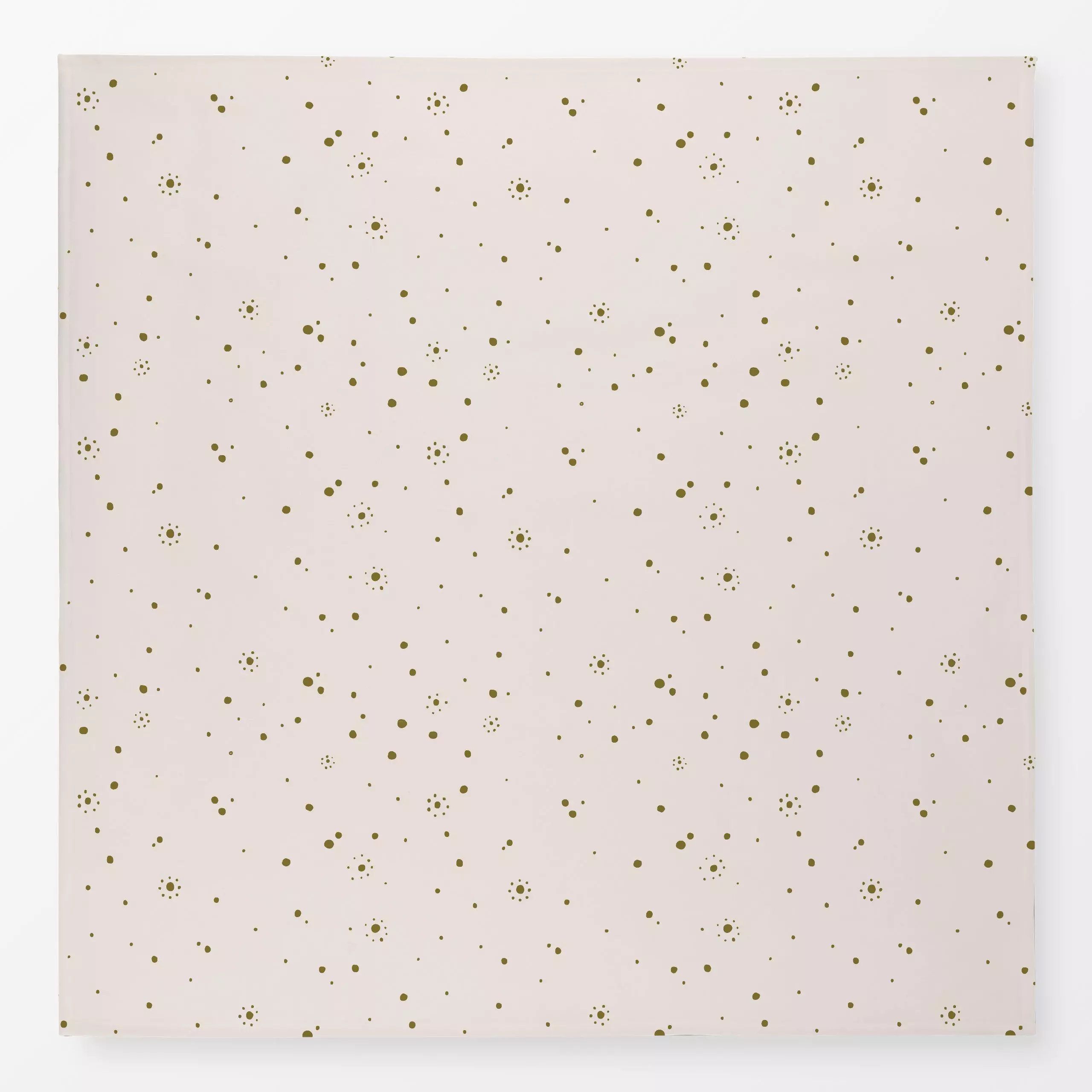 Tischdecke Sun Dots | beige grün, gemustert, von moDeern Design Studio