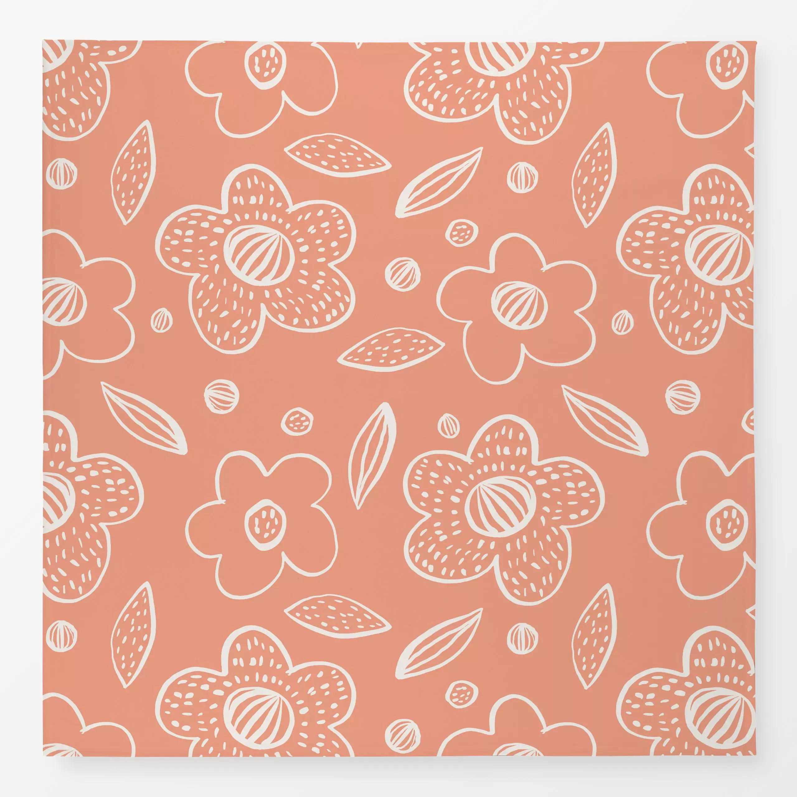 Tischdecke HAPPY FLOWER PATTERN SPRING, Blumen, Ostern, von Kruth Design