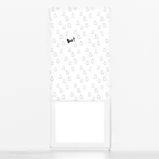 Raffrollo Gespenster Halloween Boo!