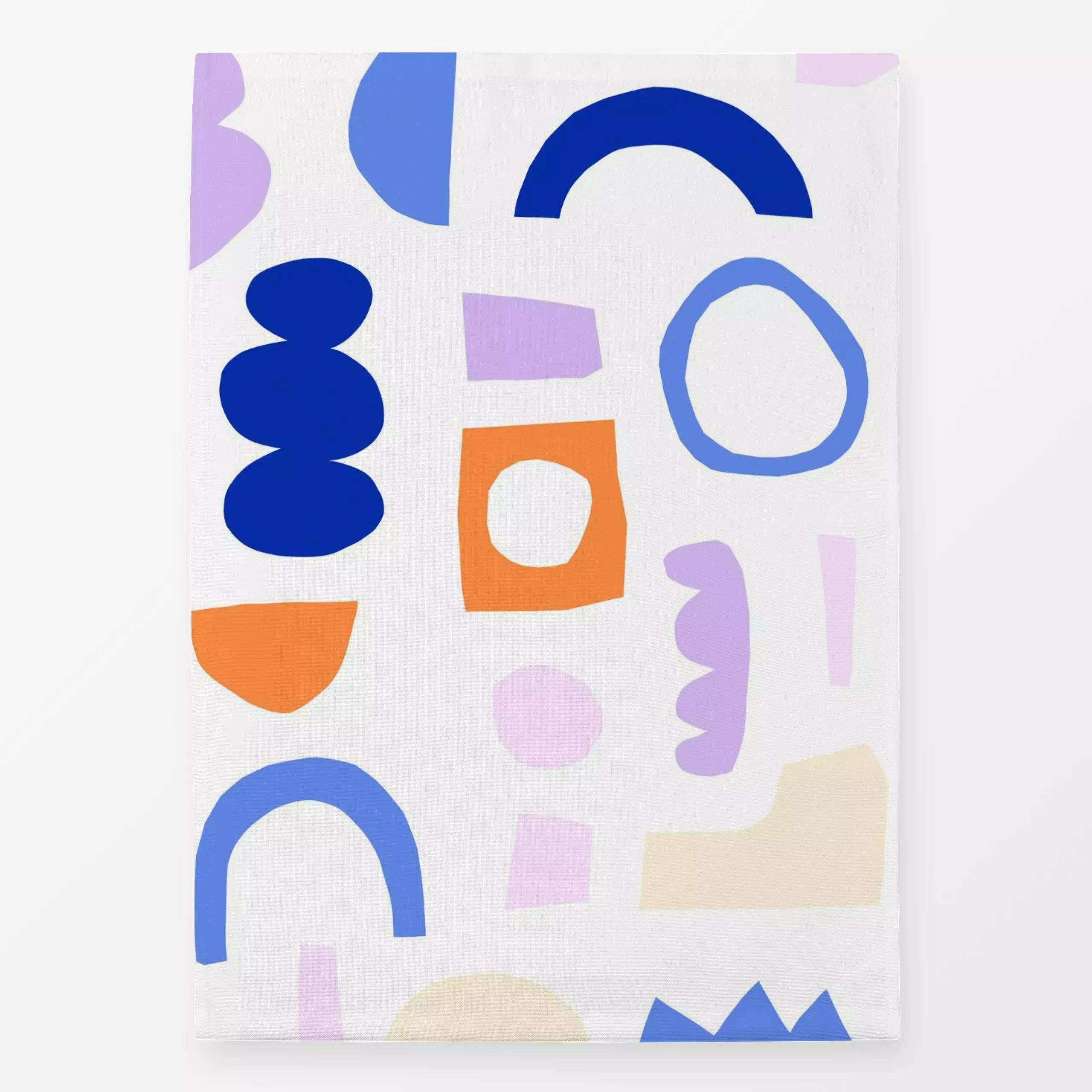 Geschirrtücher Savoir-vivre - Symbole & Muster - von „Lisa Jasmin Bauer"; Collage, formen, Shapes, cutouts, matisse, papercu...