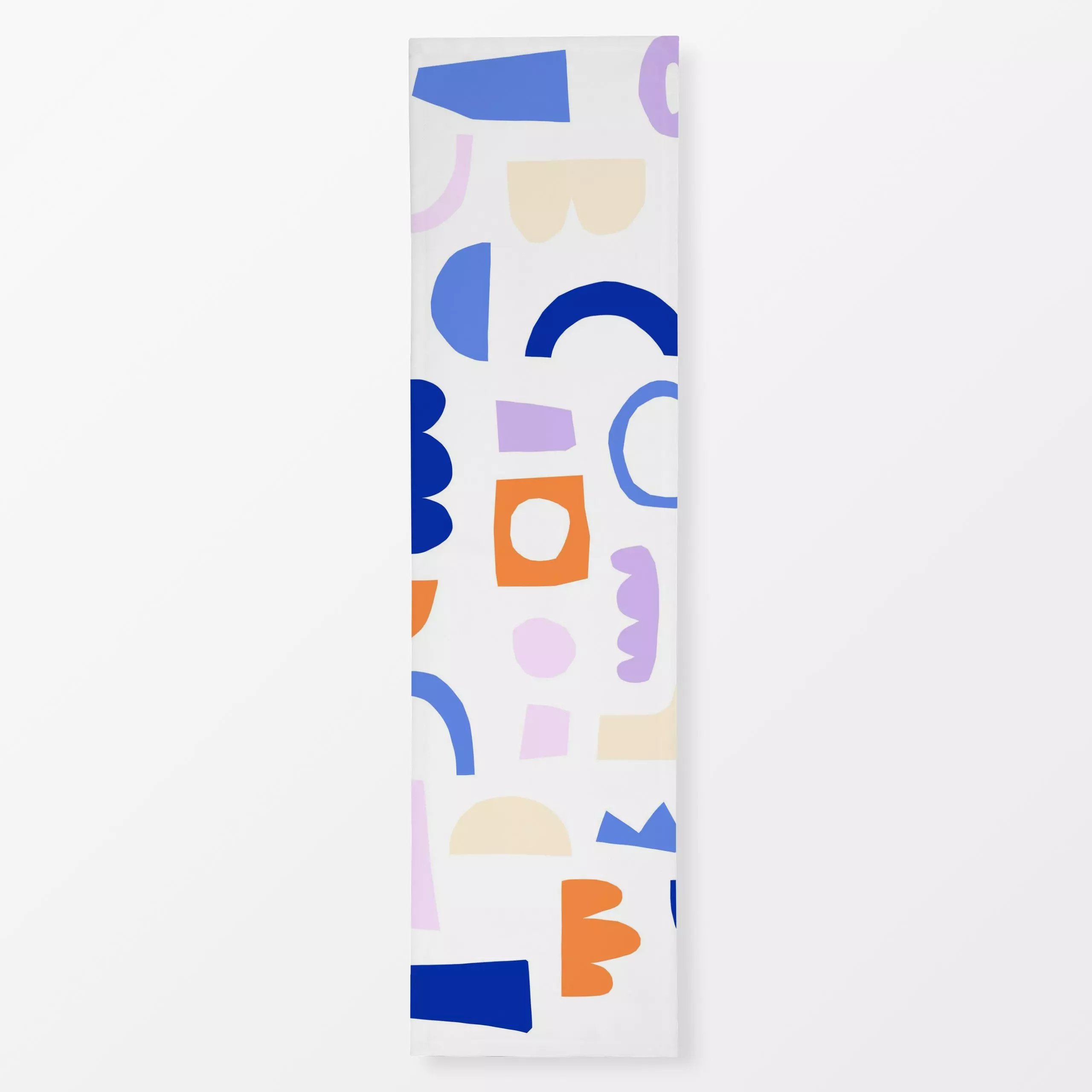 Tischläufer Savoir-vivre - Symbole & Muster - von „Lisa Jasmin Bauer"; Collage, formen, Shapes, cutouts, matisse, papercut, ...