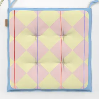 Sitzkissen Framed Checks Upside Down