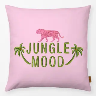 Kissen jungle mood typography