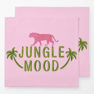 Servietten jungle mood typography