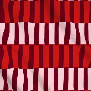 Meterware Blockstreifen Beerenrot