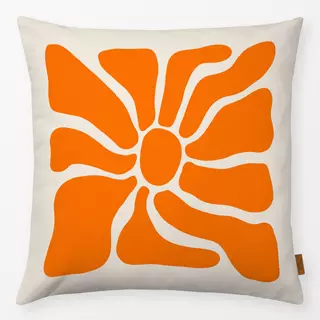 Kissen Bloom 1 Orange Beige