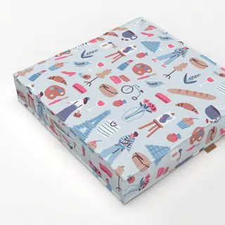 Bodenkissen Parisian Culture