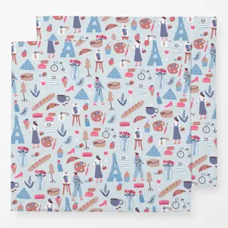 Servietten Parisian Culture