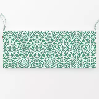 Bankauflage Ornament Fliese Minze Grün