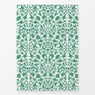 Geschirrtücher Ornament Fliese Minze Grün