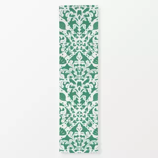 Tischläufer Ornament Fliese Minze Grün